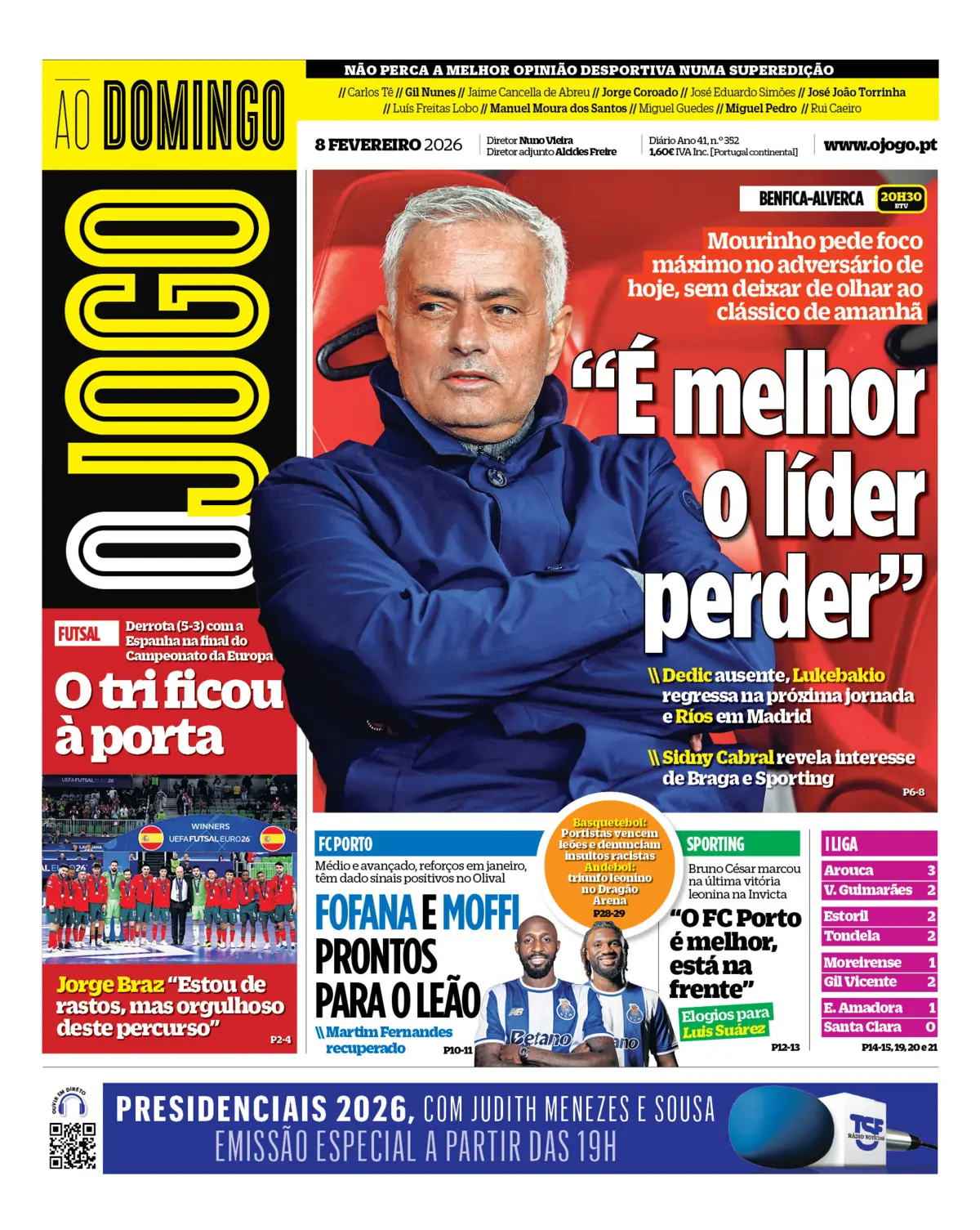 Capa da última edição