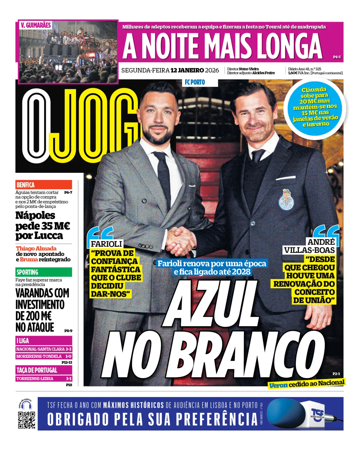 Capa da última edição