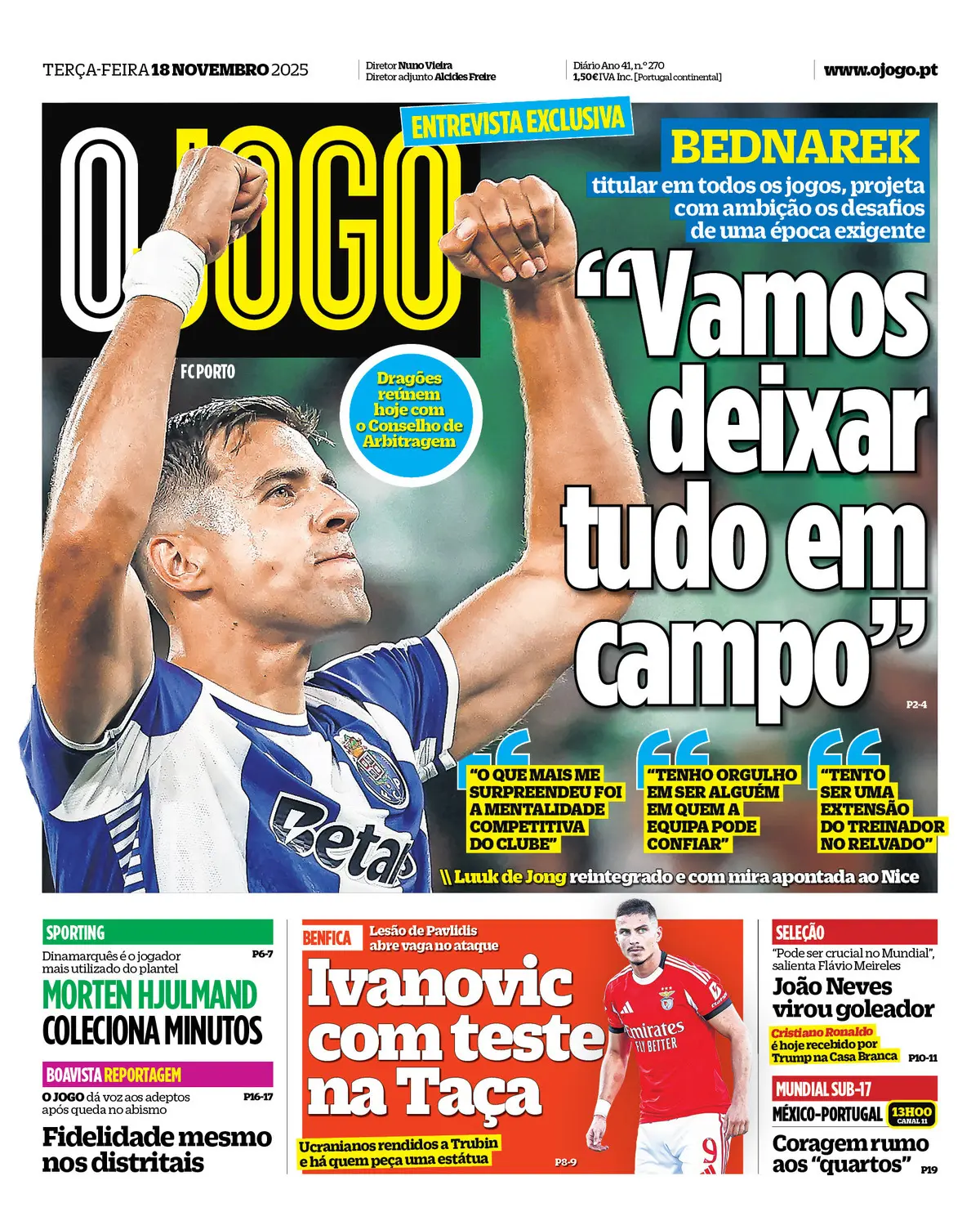 Capa da última edição