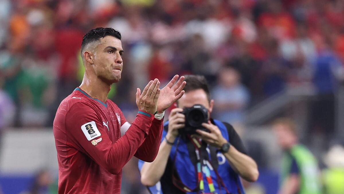Portugal always. Cristiano Ronaldo says goodbye to the World Cups on social media