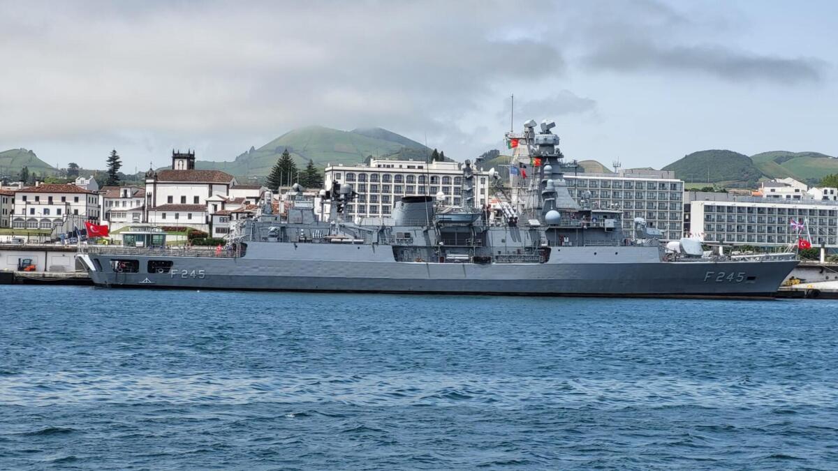 NATO multinational force ships are in the Azores until Saturday