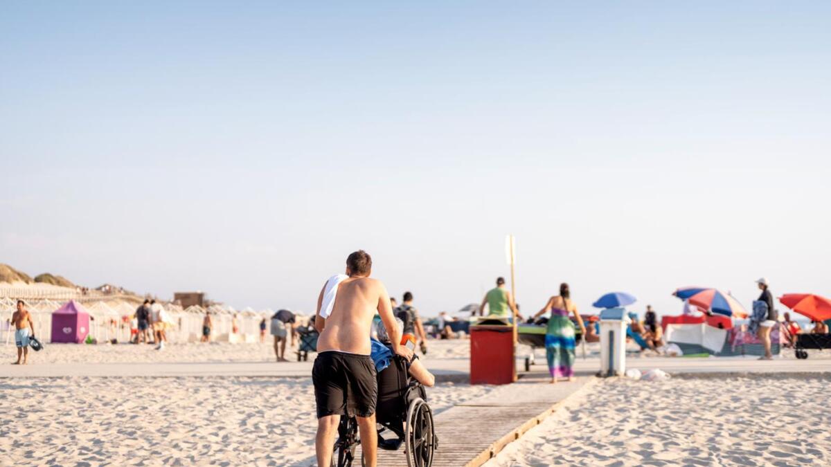 There are more accessible beaches, but some are only accessible on paper