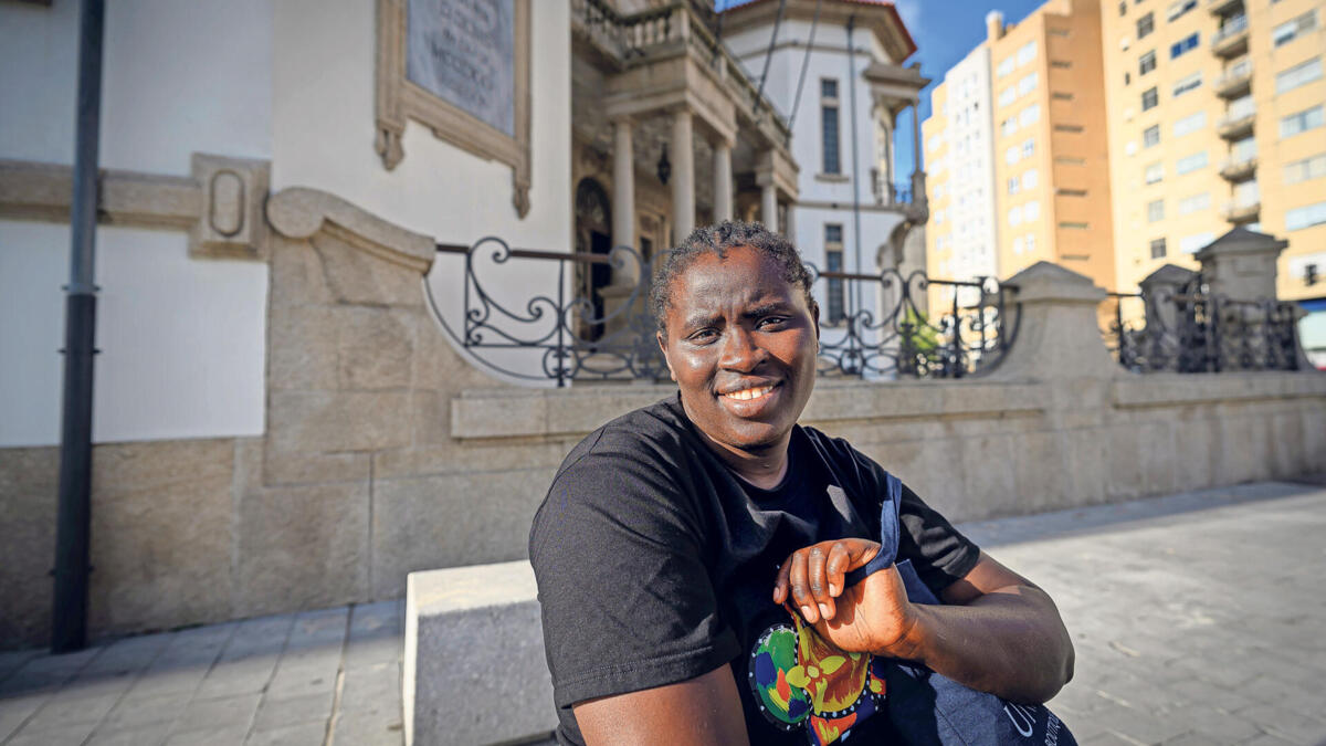 Sou bem tratada desde que vim para Portugal