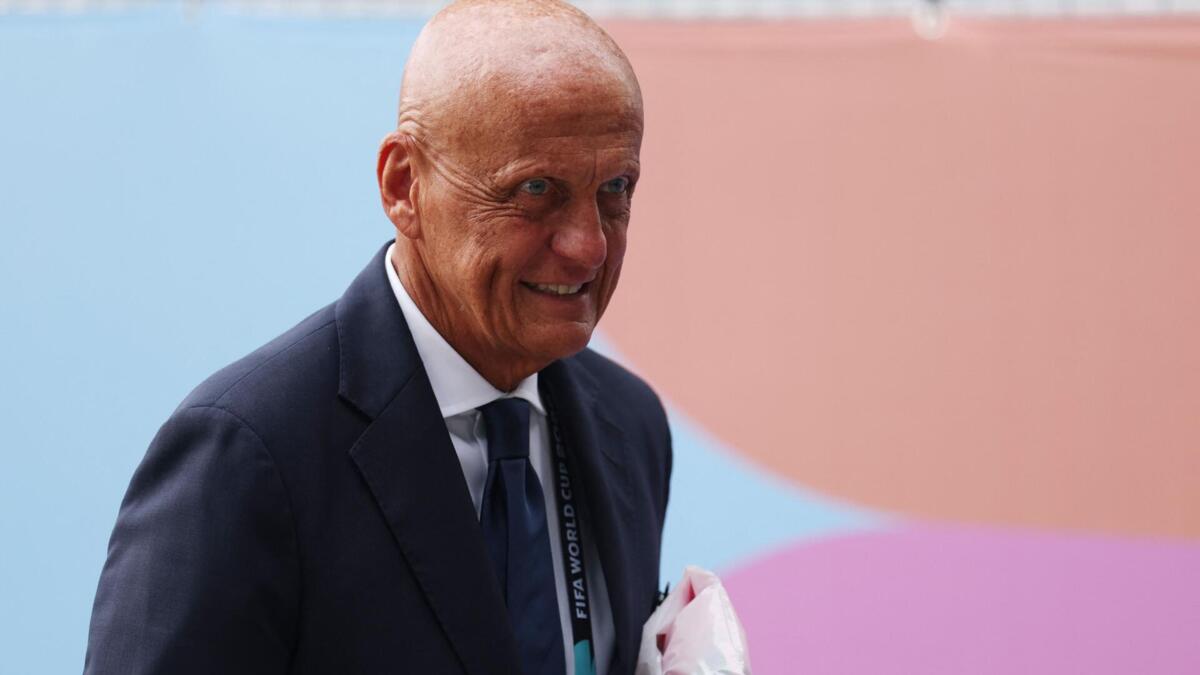 Collina on the disallowed goal for Croatia against Portugal: "The system does not detect contact with hair"