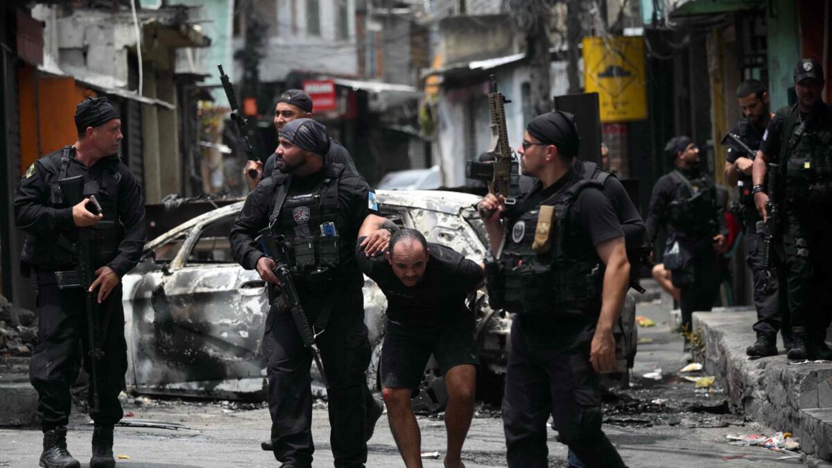 Red Command Rio Janero Pelo menos 60 mortos: operação contra Comando Vermelho é a mais letal ...