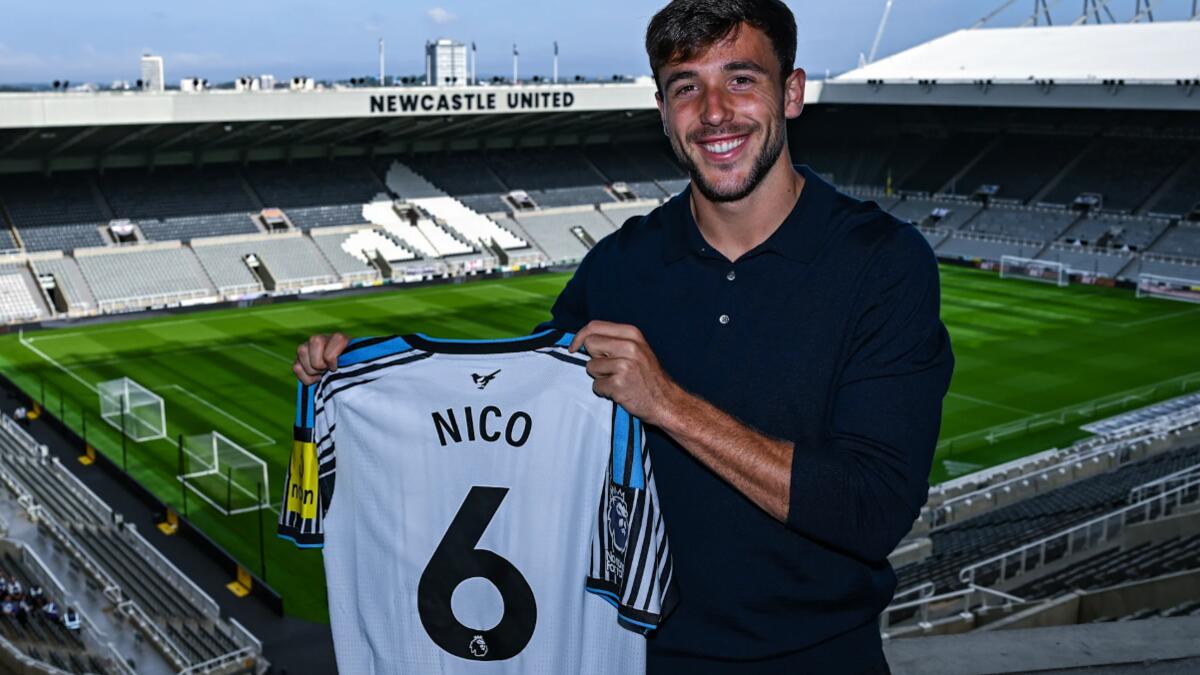 Nico, antigo jogador do F. C. Porto, assina pelo Newcastle