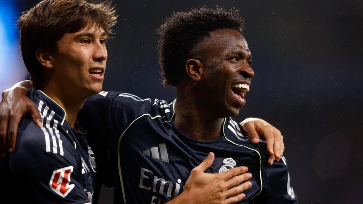 Real Madrid Adia T tulo Do Barcelona Com bis De Vinicius J nior JN Real Madrid Adia T tulo Do Barcelona Com bis De Vinicius J nior JN