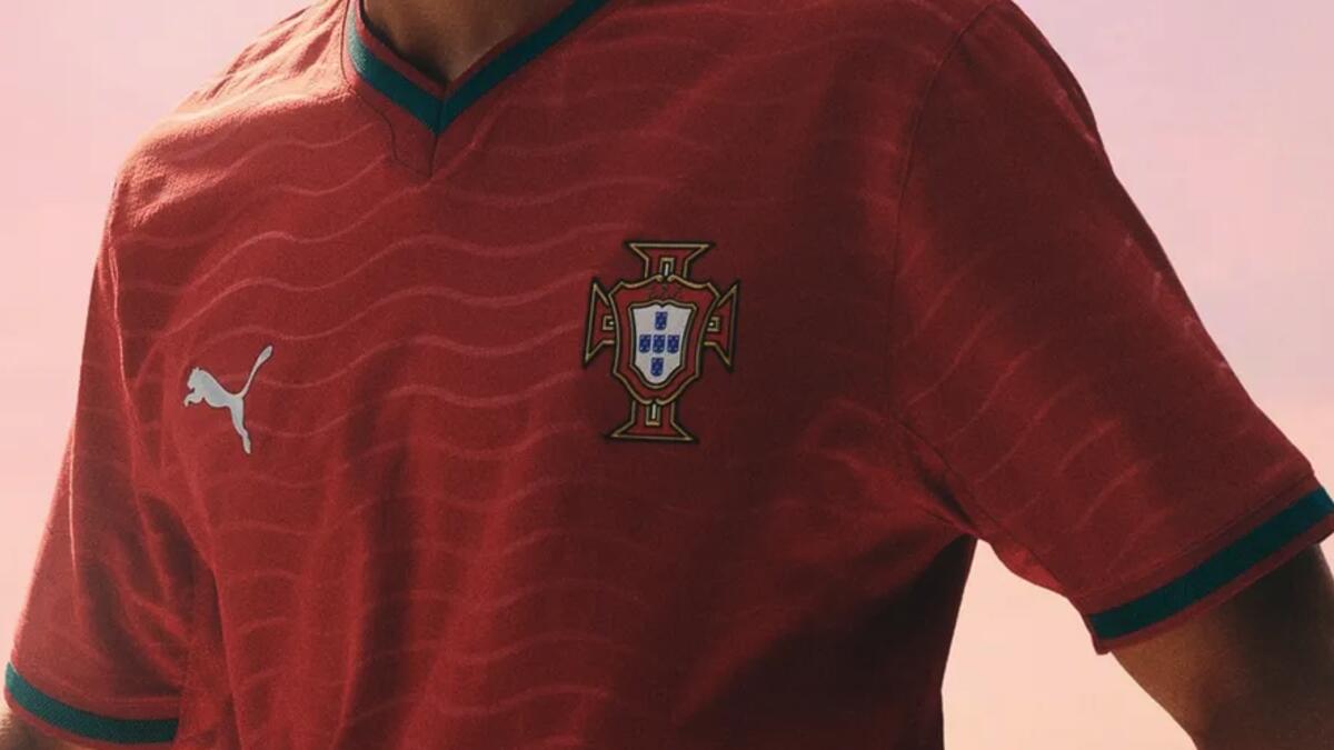 ポルトガル代表が2026年ワールドカップで着用するユニフォームを発表