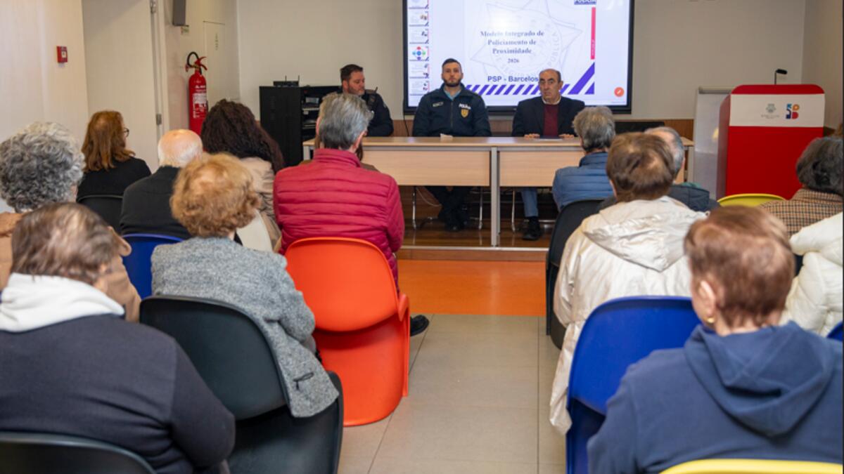 Município e PSP reforçam prevenção junto da população sénior em Barcelos