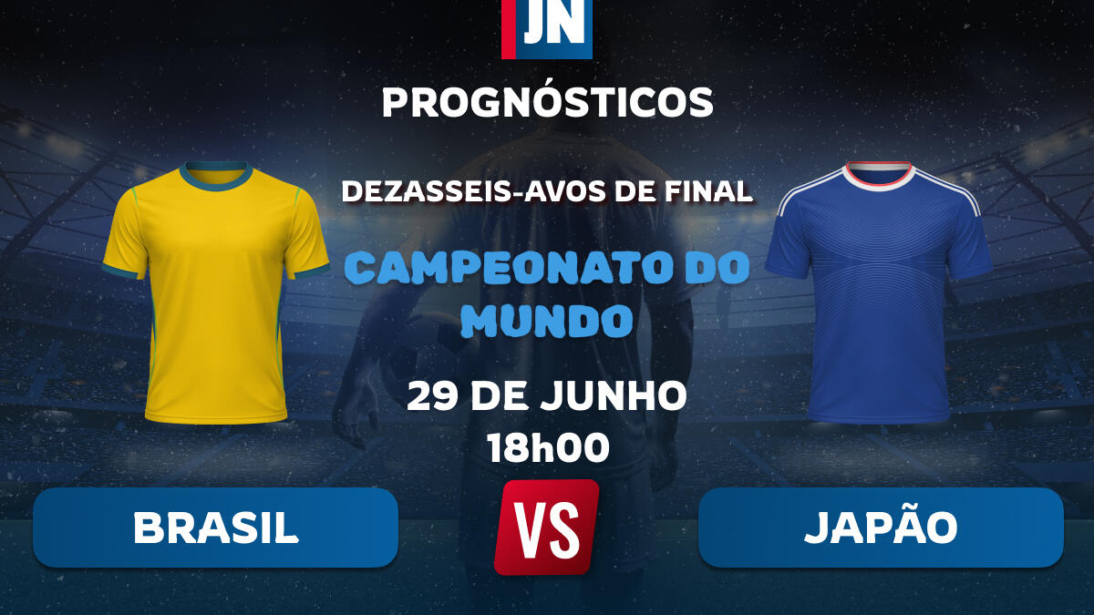 Prognóstico Brasil vs Japão: análise ao duelo dos oitavos de final