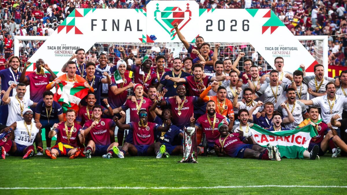 Poster of the Portuguese Cup winner with this Monday's JN