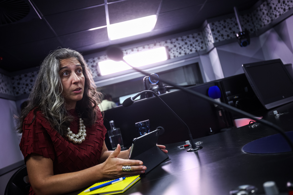 Lisboa,23/2025 - Entrevista da jornalista Fátima Valente com Joana Rodrigues Rato, Professor Auxiliar da Universidade Católica, Faculdade de Ciências da Saude e Enfermagem, para a rubrica "Educar Têm Ciência" no Estúdio Nº 1 da TSF, em Lisboa.
(Mário Vasa)
(Mário Vasa)