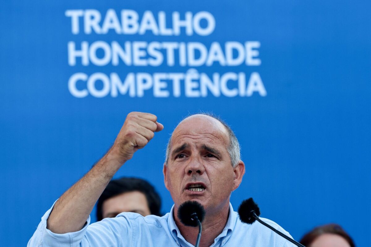 O secretário-geral do Partido Comunista Português (PCP), Paulo Raimundo