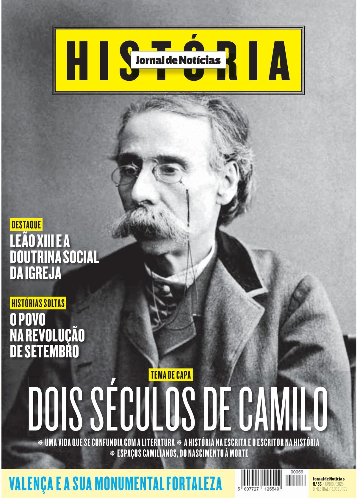 Capa da última edição da revista JN HISTÓRIA
