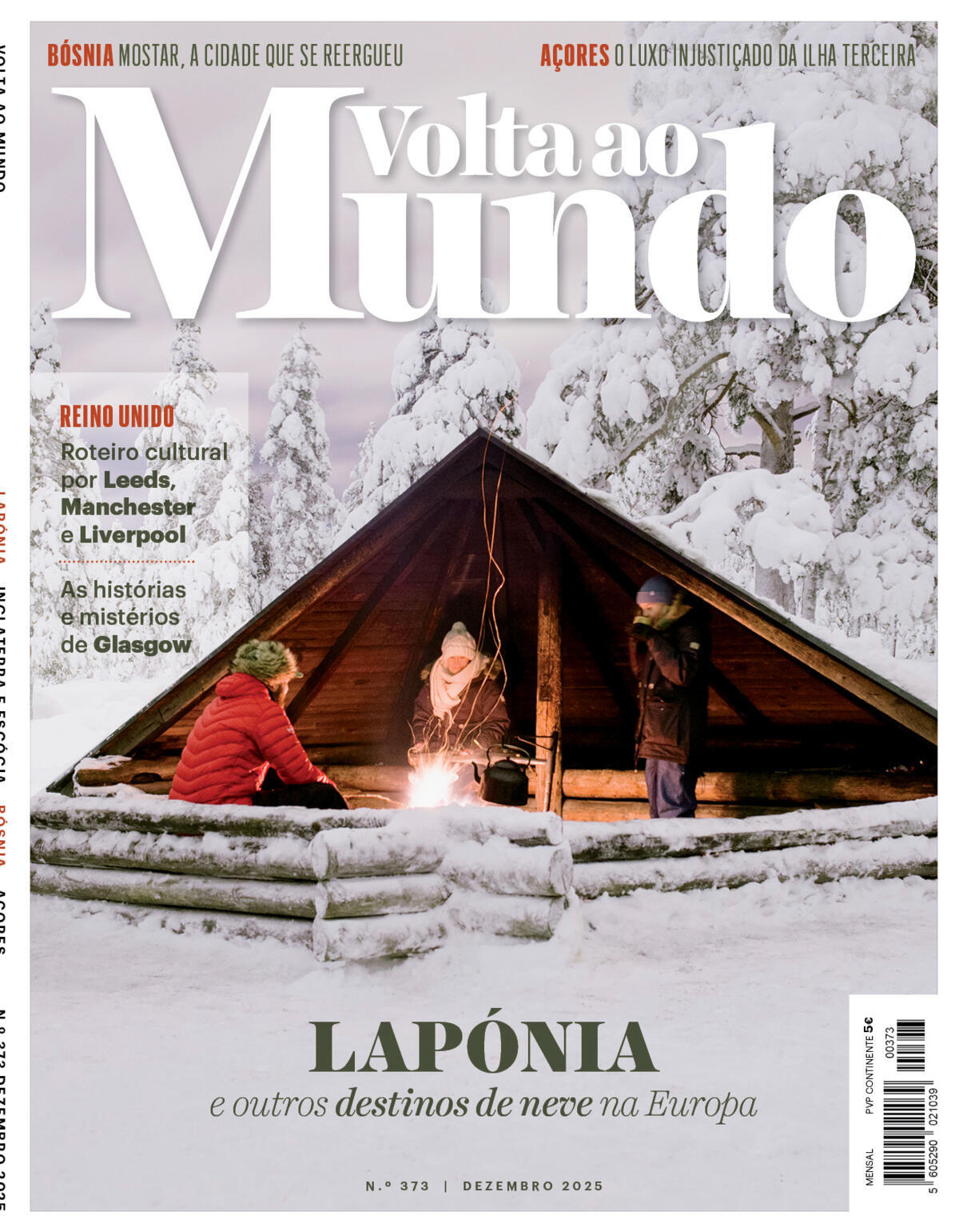 Capa da última edição da revista VOLTA AO MUNDO
