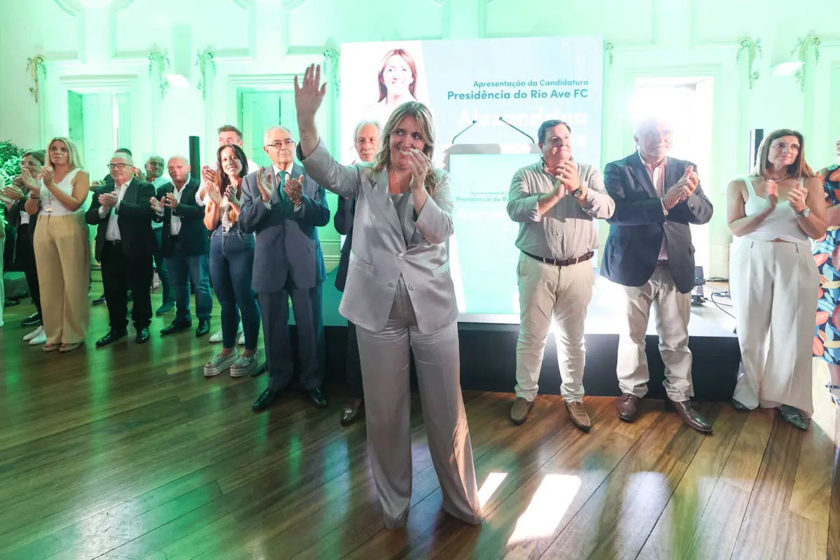 Alexandrina Cruz é dirigente do Rio Ave desde 2004. O maior desafio, de liderar a Direção, é o próximo passo da gestora, de 45 anos.