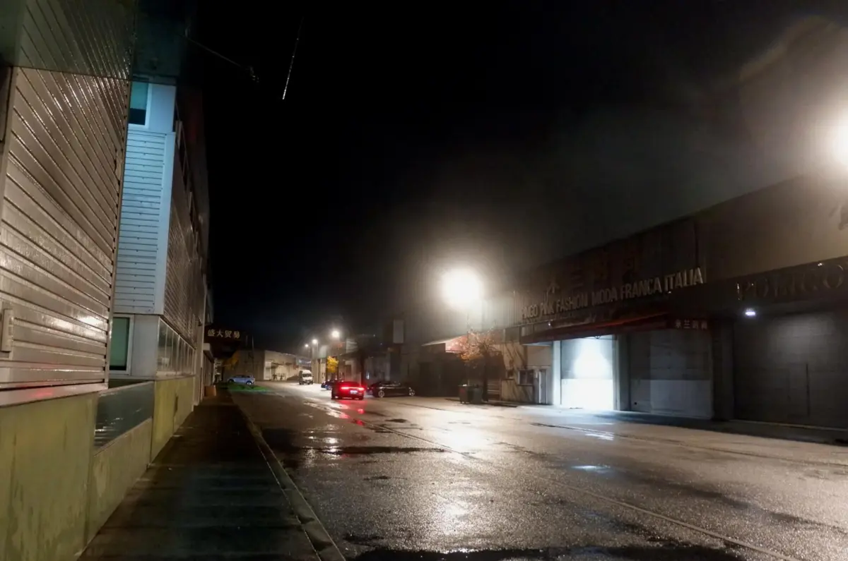 Cerca de hora e meia depois do alerta, não havia sinais do crime na Varziela