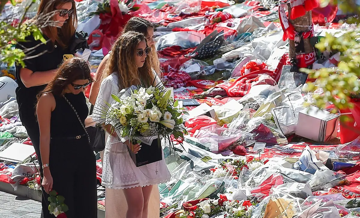 Rute Cardoso no tributo a Diogo Jota no estádio de Anfield
