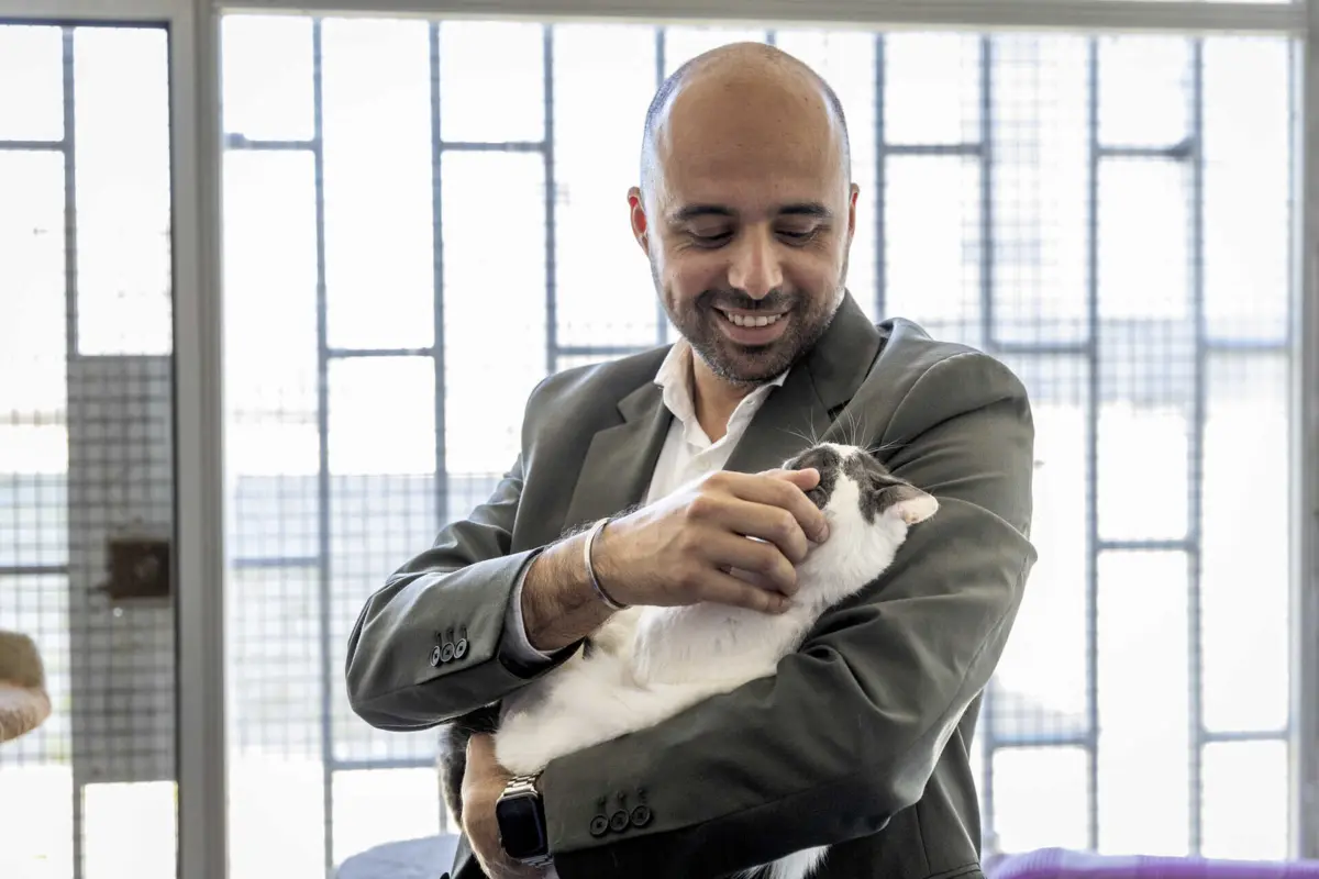 Cabeça de lista do PAN às europeias visitou gatil, na Maia