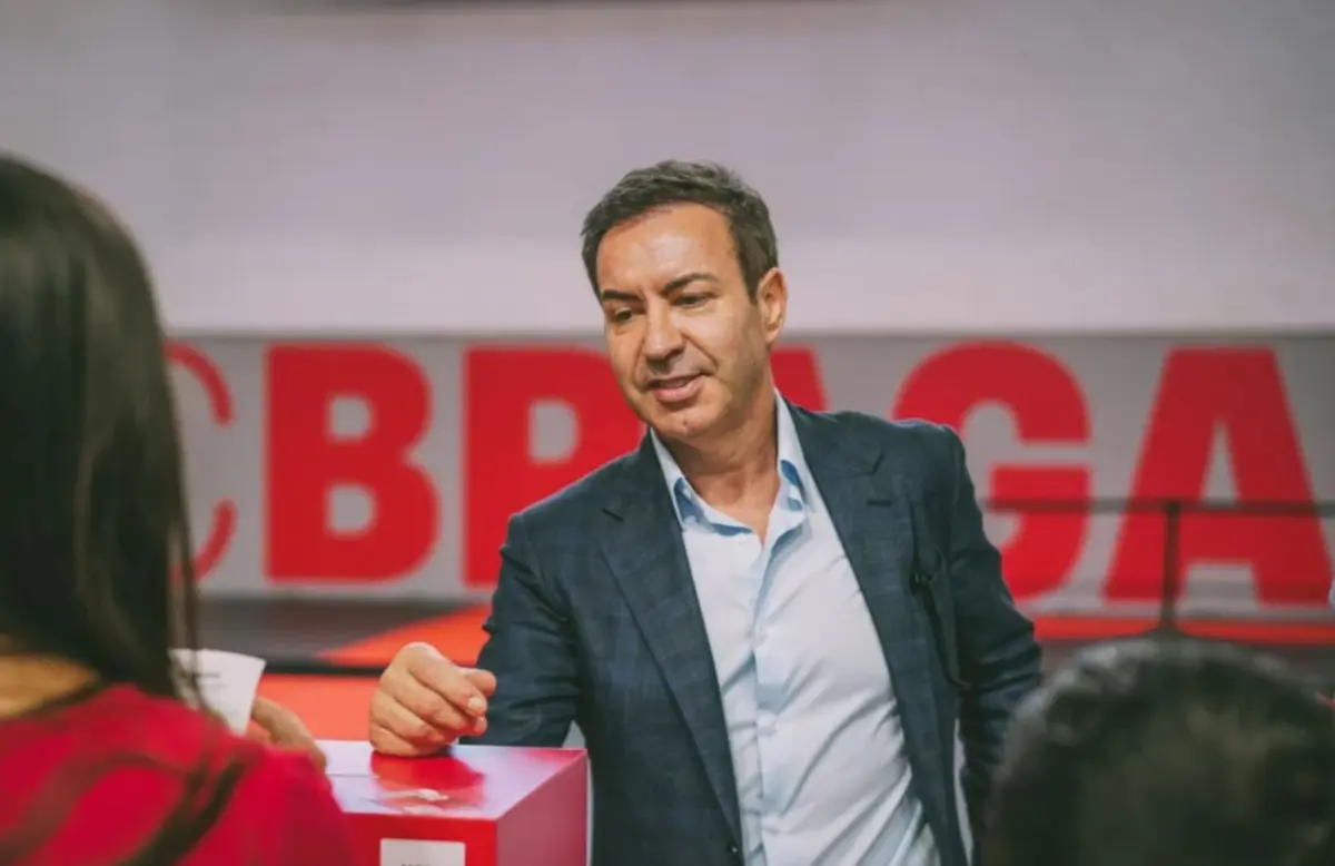 António Salvador, presidente do Braga