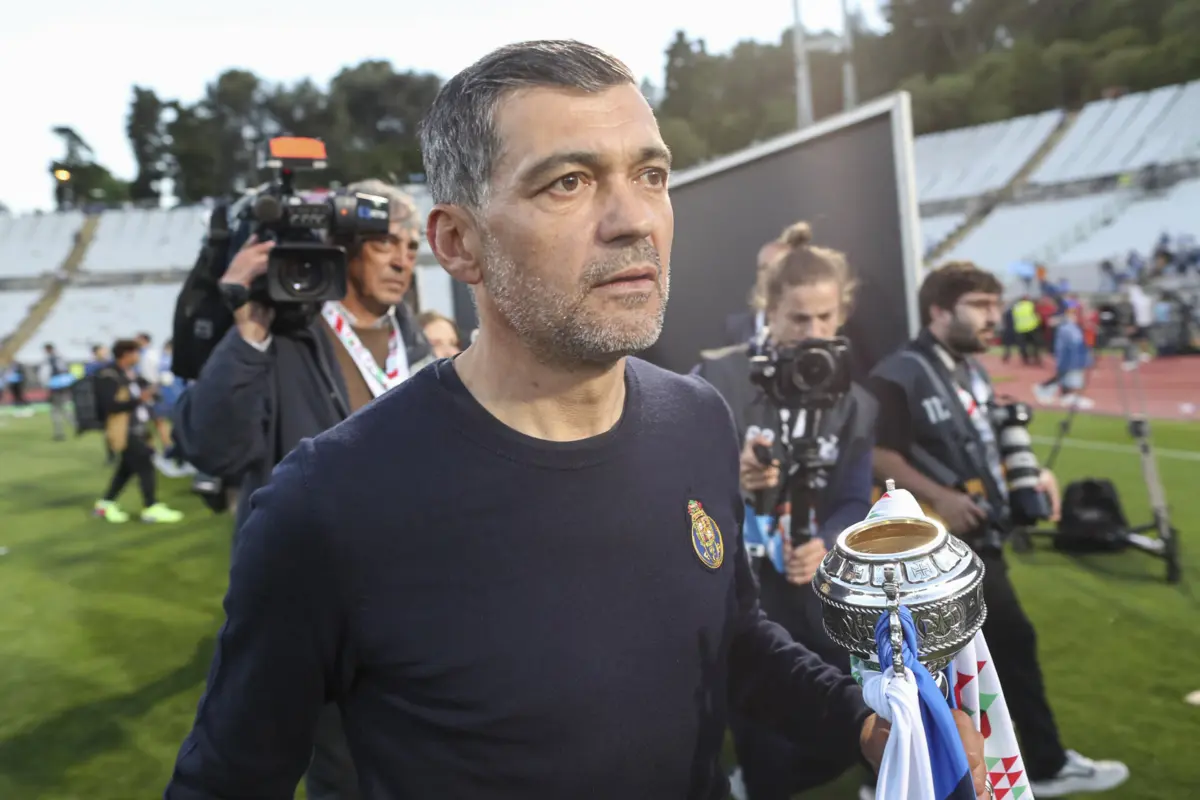 Sérgio Conceição despediu-se do F. C. Porto na final da Taça