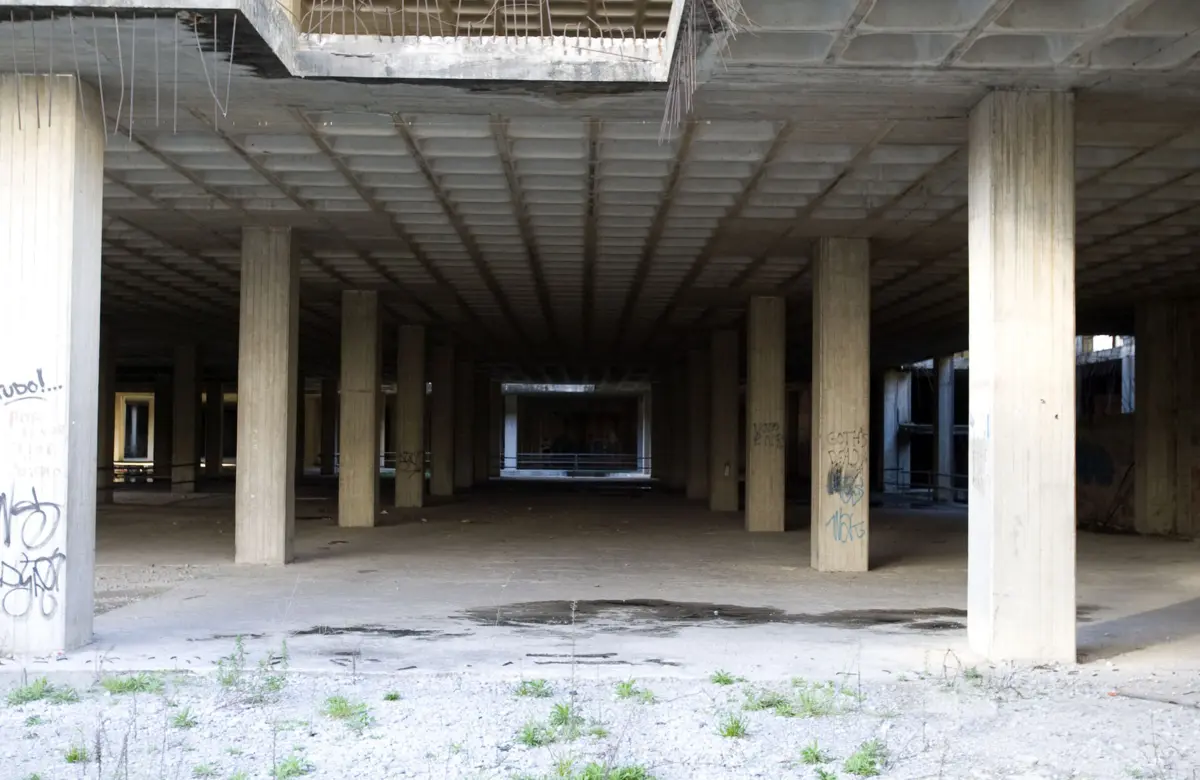 Local onde Gisberta foi encontrada morta