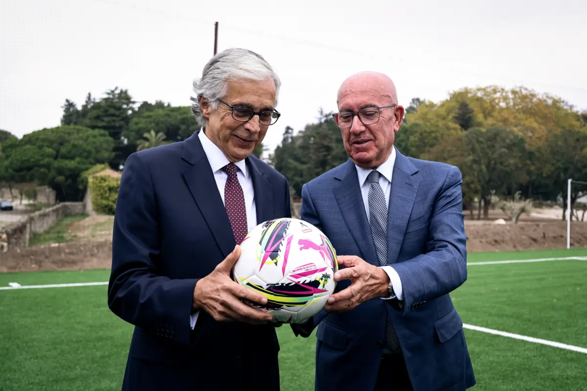 Aguiar Branco (presidente da Assembleia da República) e José Manuel Neves (presidente da A. F. Porto)