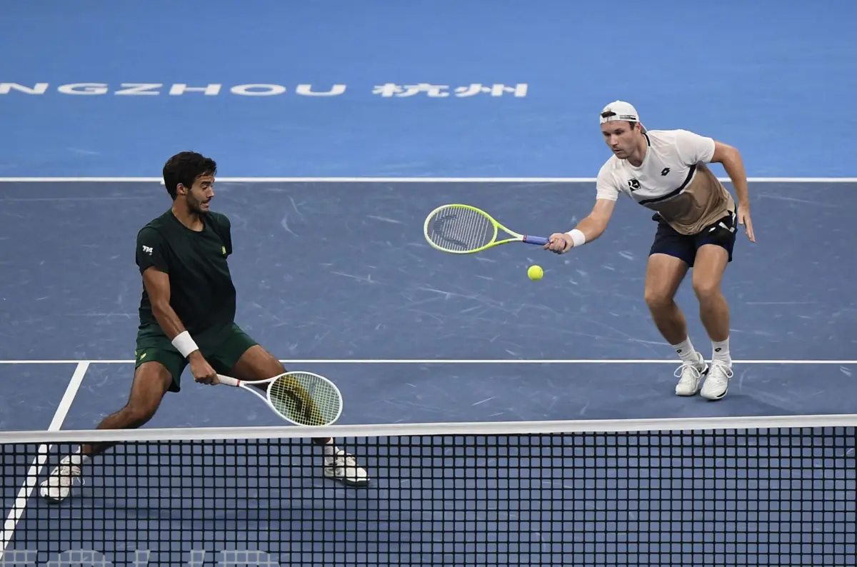 Dupla luso-austríaca eliminado na China