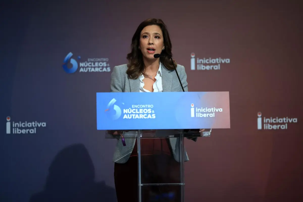 Mariana Leitão, líder da Iniciativa Liberal