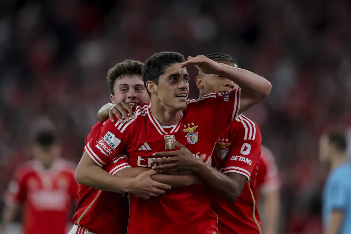 Benfica foi a equipa portuguesa que mais recebeu esta época