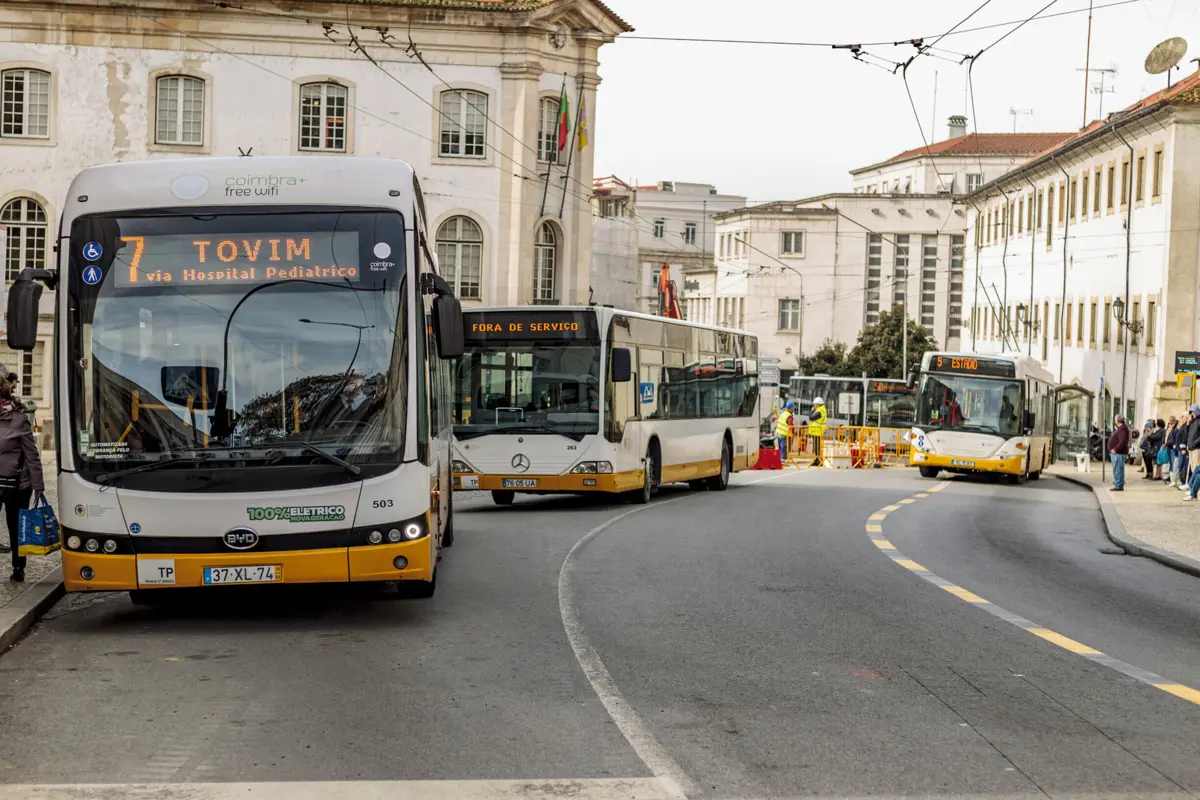 Coimbra não vai ter autocarros na próxima semana