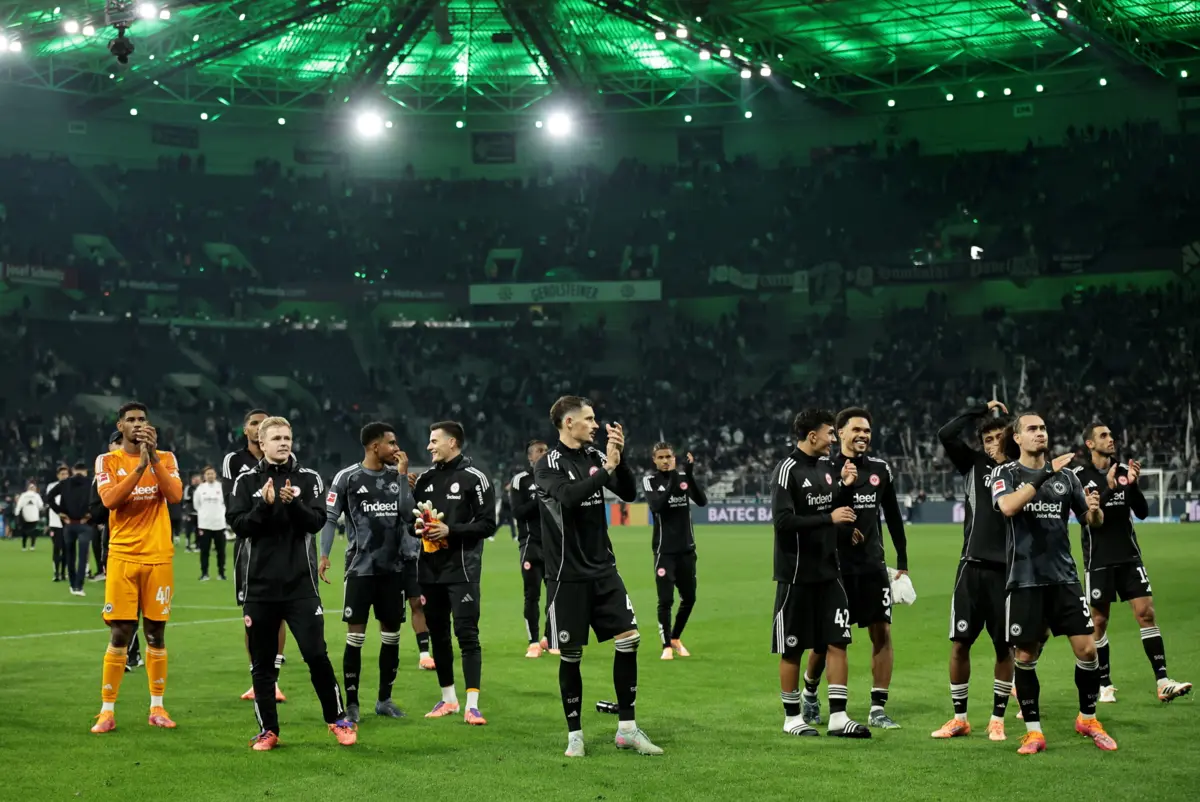 O Frankfurt ocupa o quarto lugar da Bundesliga