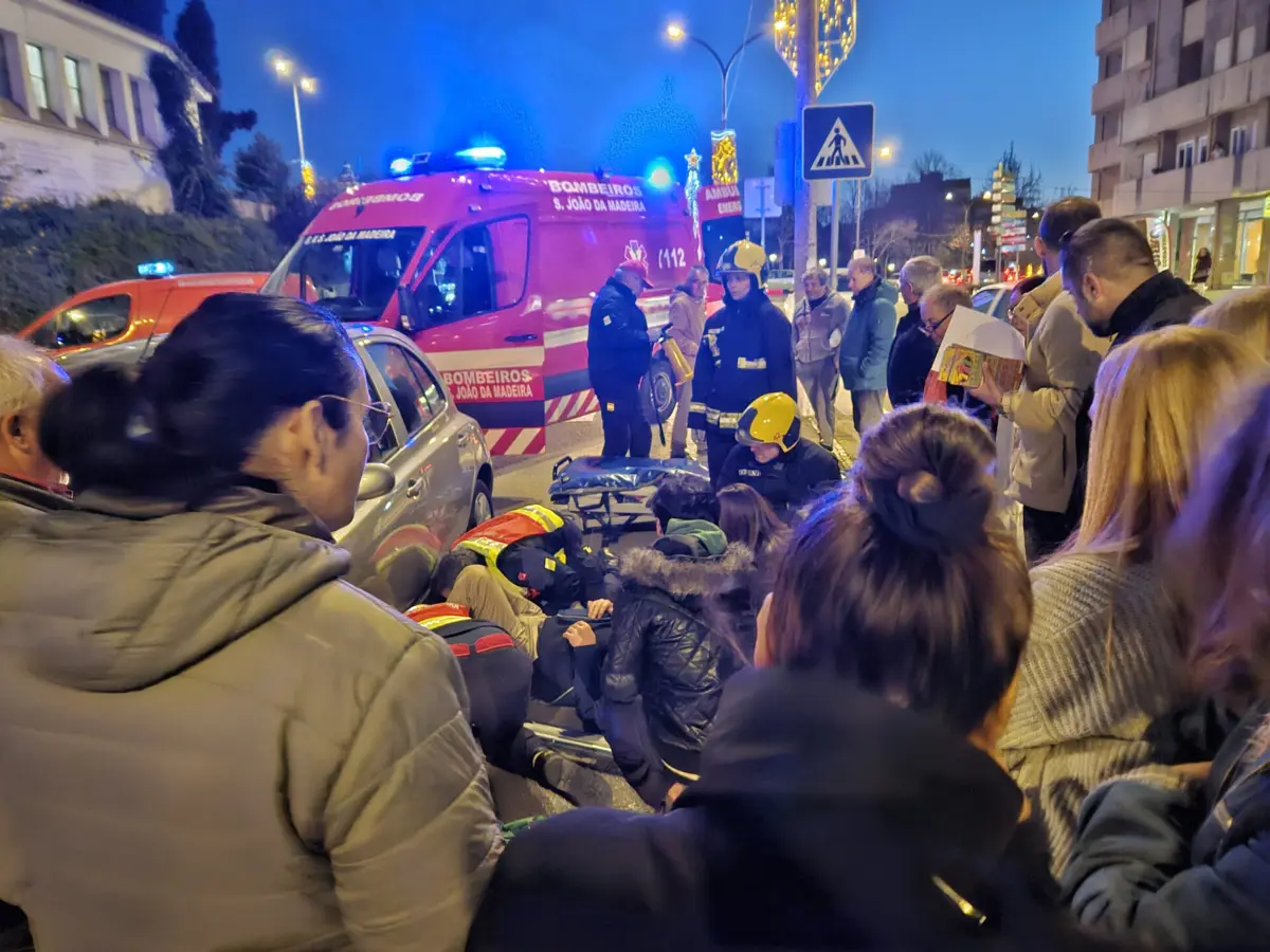 Imagem de contexto do artigo Homem ferido após ser atropelado em São João da Madeira