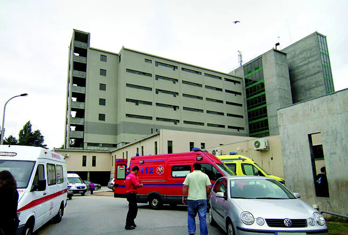 Feridos foram levados para o Hospital de Vila Real