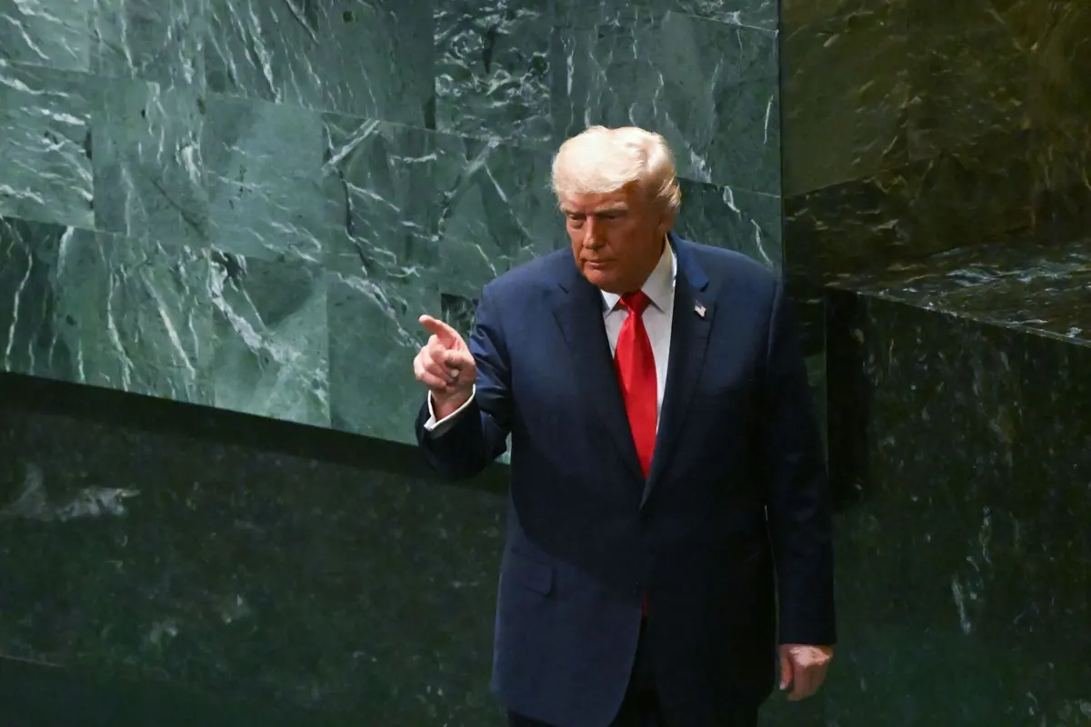 Donald Trump na Assembleia Geral da ONU