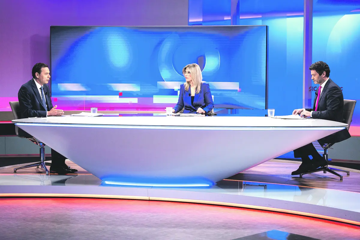 Com o SNS como pano de fundo, ambos divergiam do tema para onde queriam