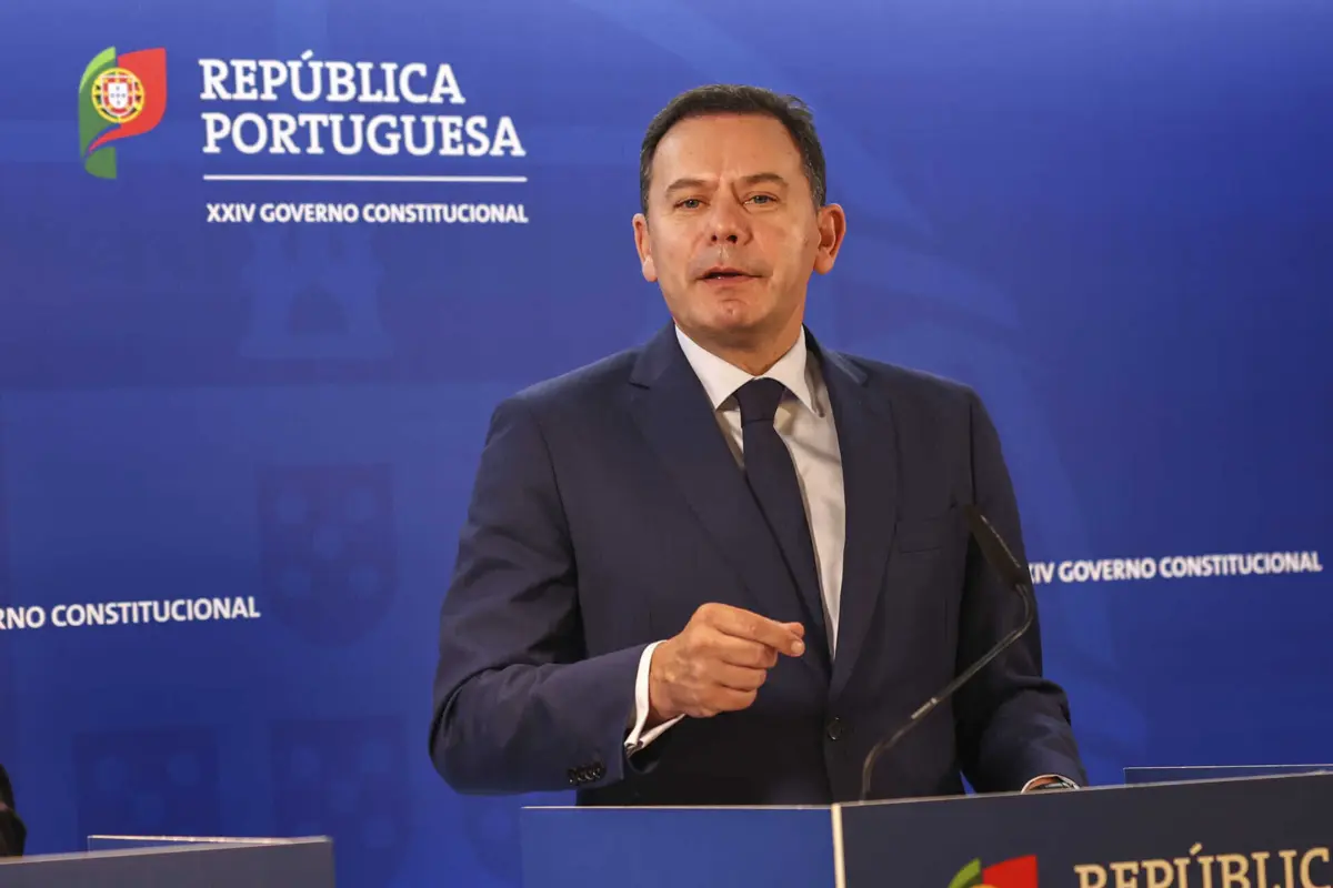 O primeiro-ministro Luís Montenegro