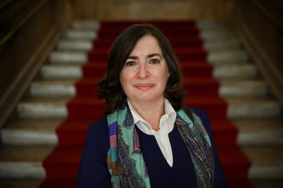 Atual bastonária, Fernanda de Almeida Pinheiro