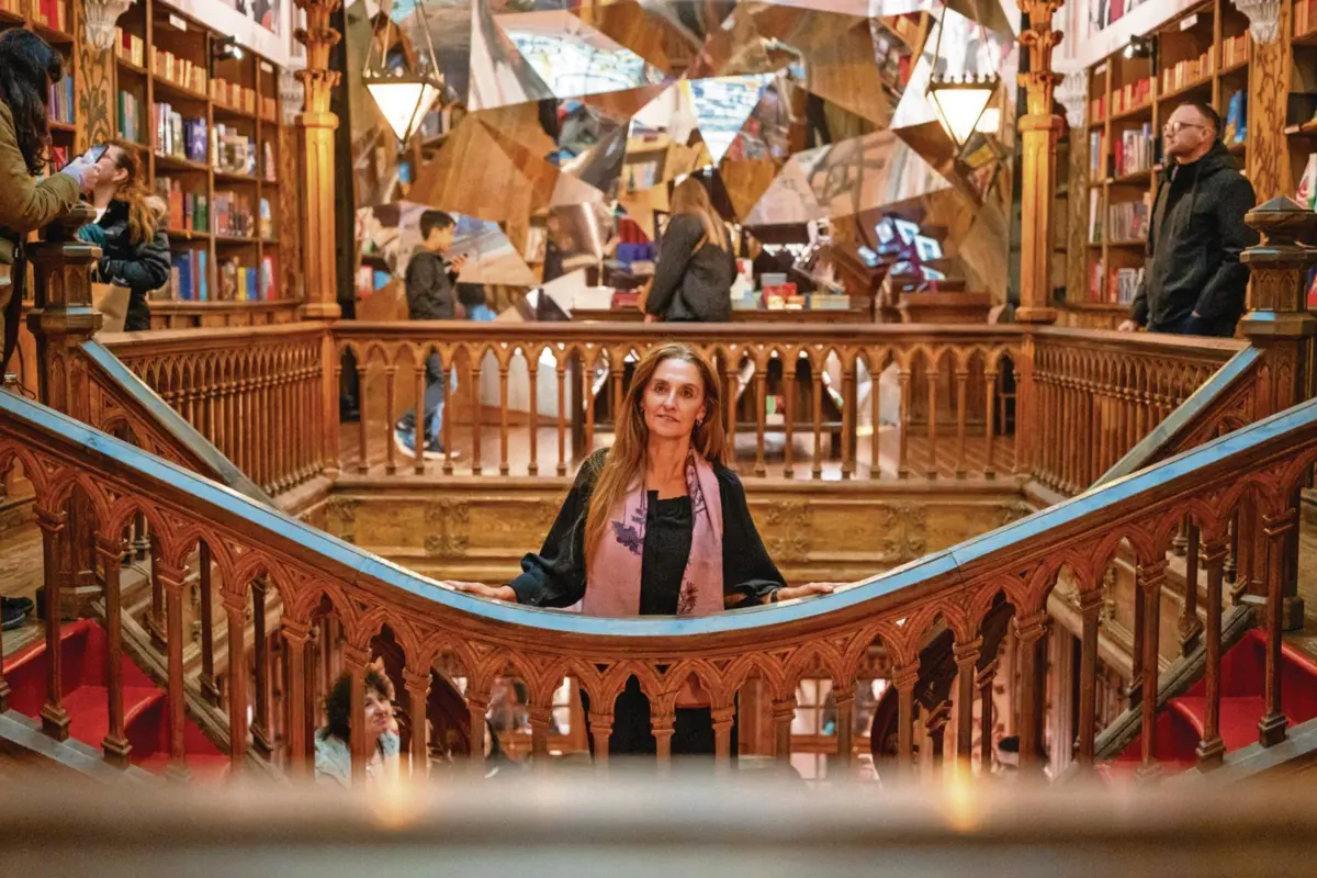 Aurora Pedro Pinto, administradora da Livraria Lello