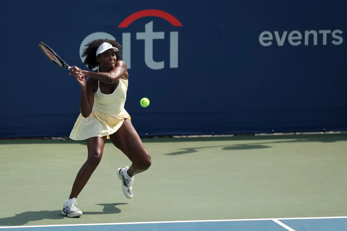 Venus Williams continua a jogar apesar da idade