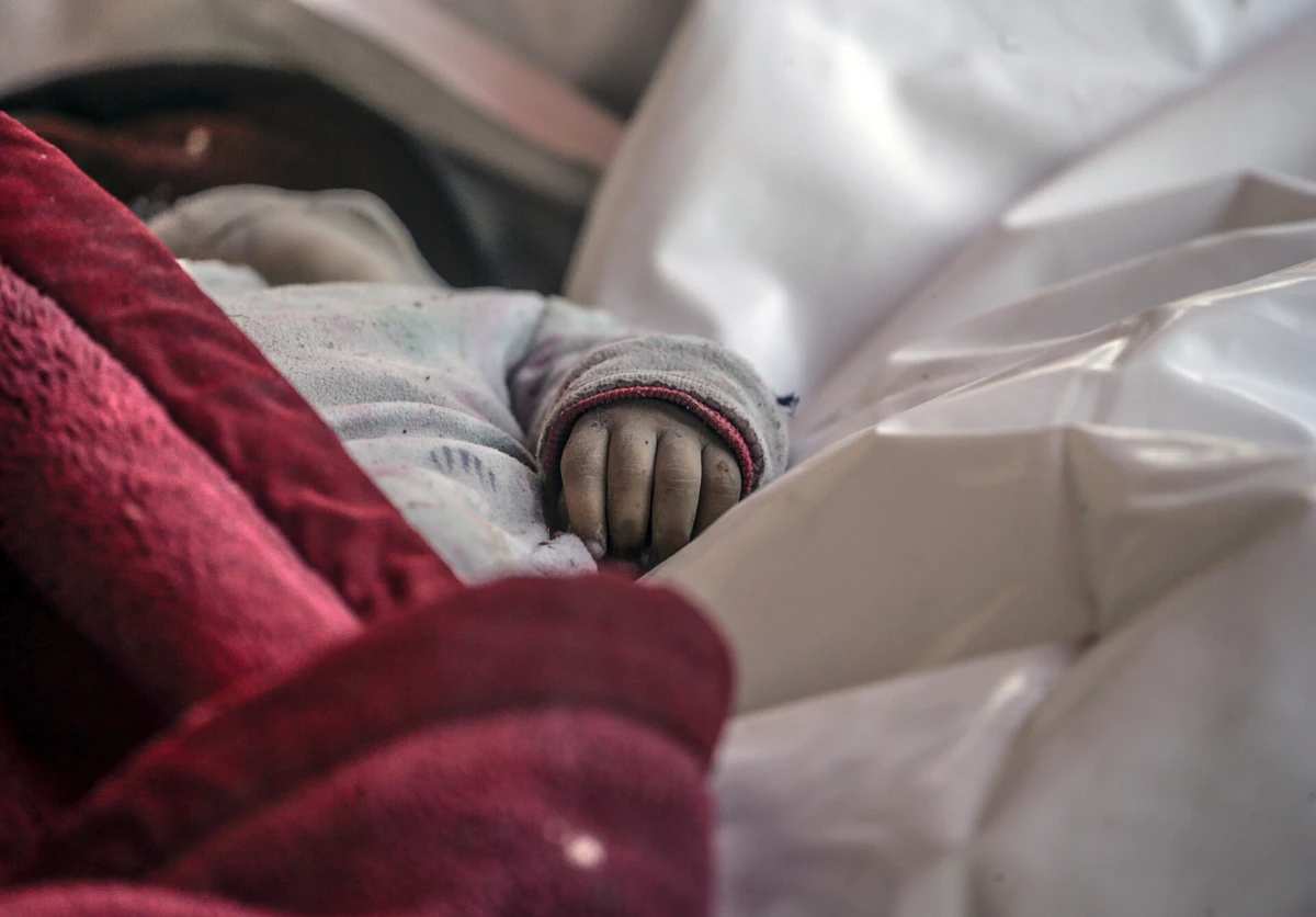 Sete bebés palestinianos morreram nos últimos dias na Faixa de Gaza devido ao frio e à falta de abrigo