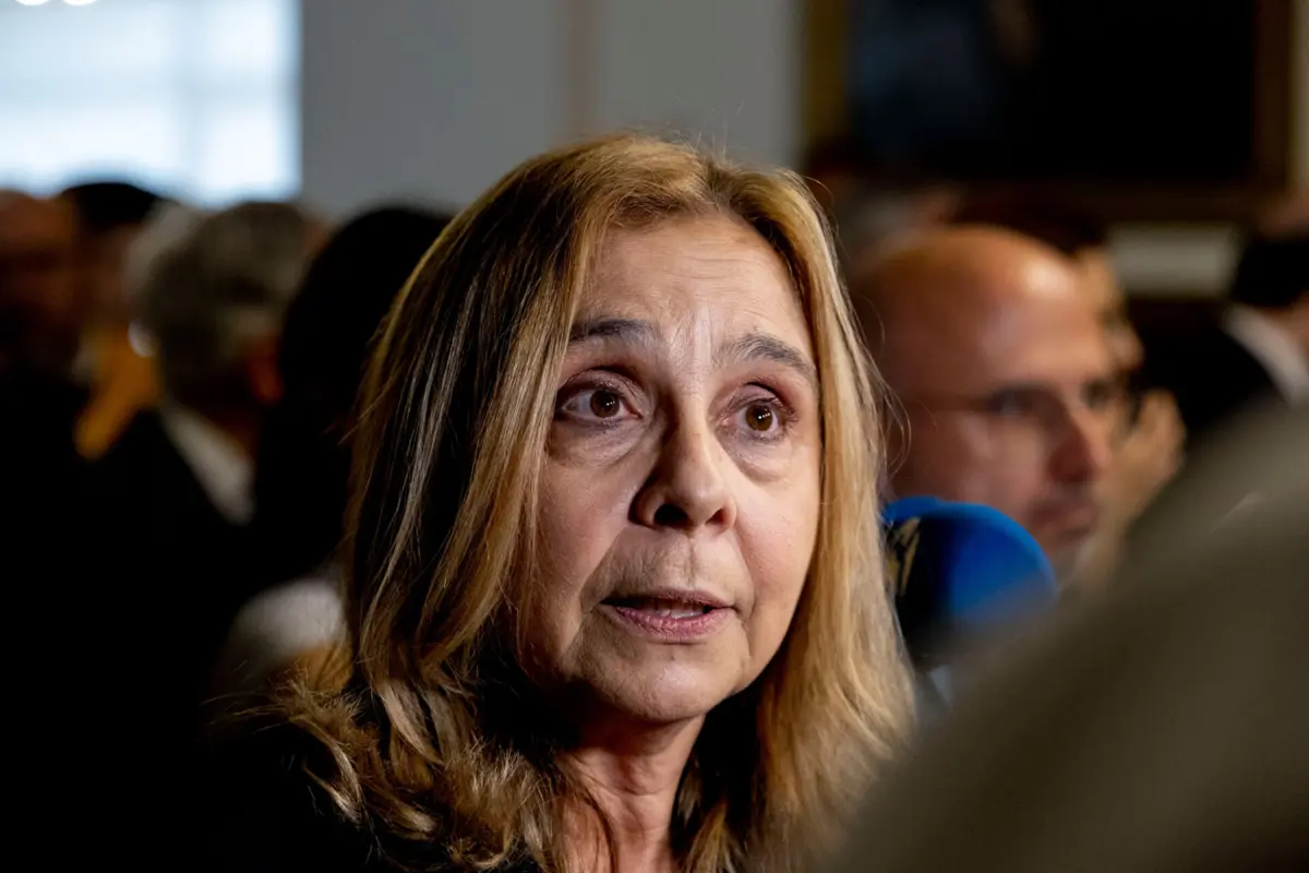 A ministra da Saúde, Ana Paula Martins