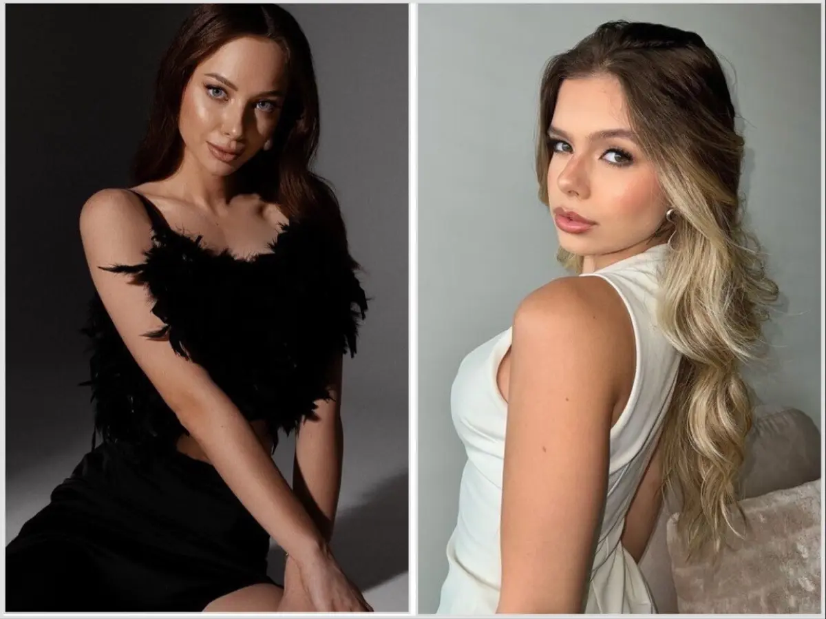 Maryna, esquerda, e Lorena, são as musas de Trubin e Galeno, respetivamente