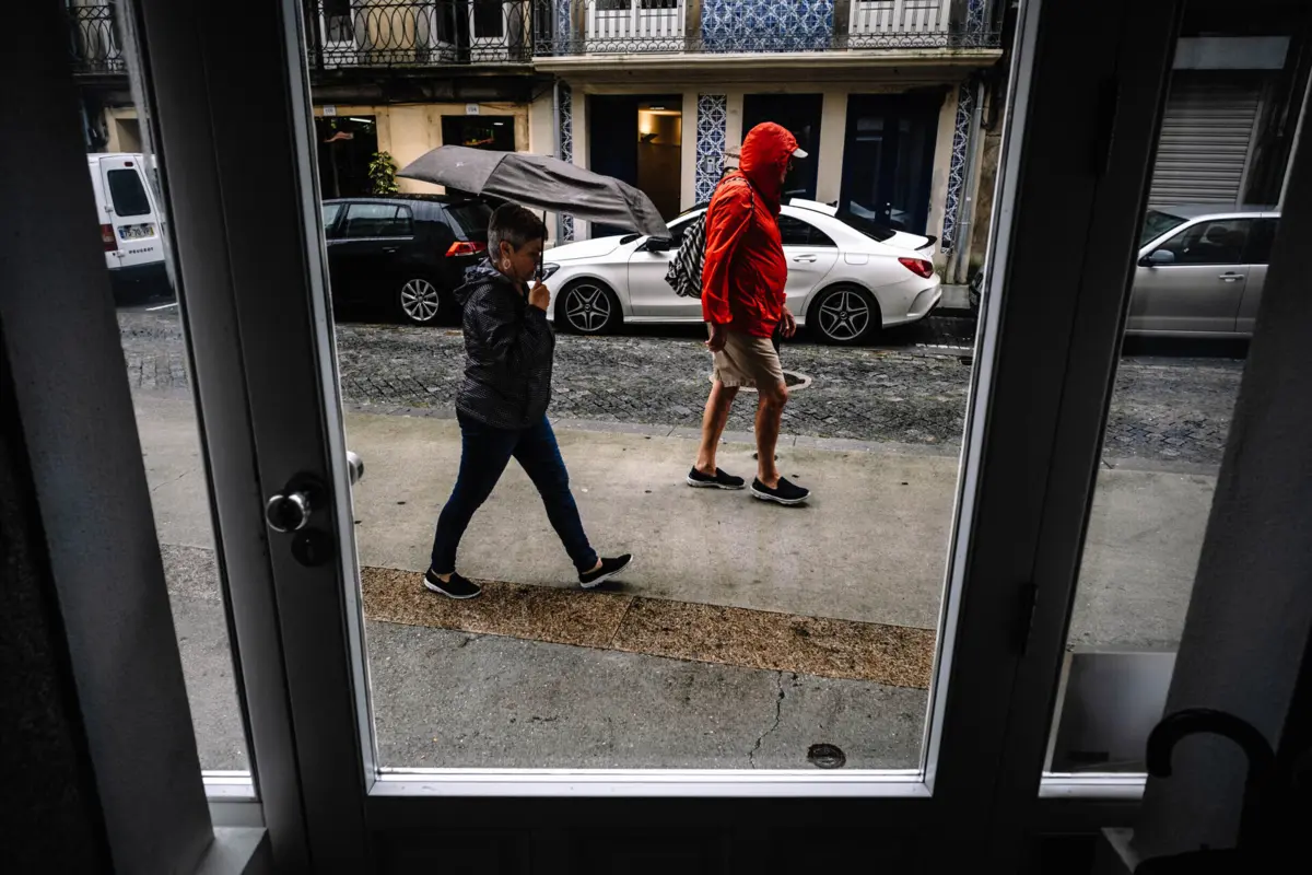 Há várias zonas onde o acesso foi condicionado devede à previsão de chuvas fortes que podem originar movimento de massas