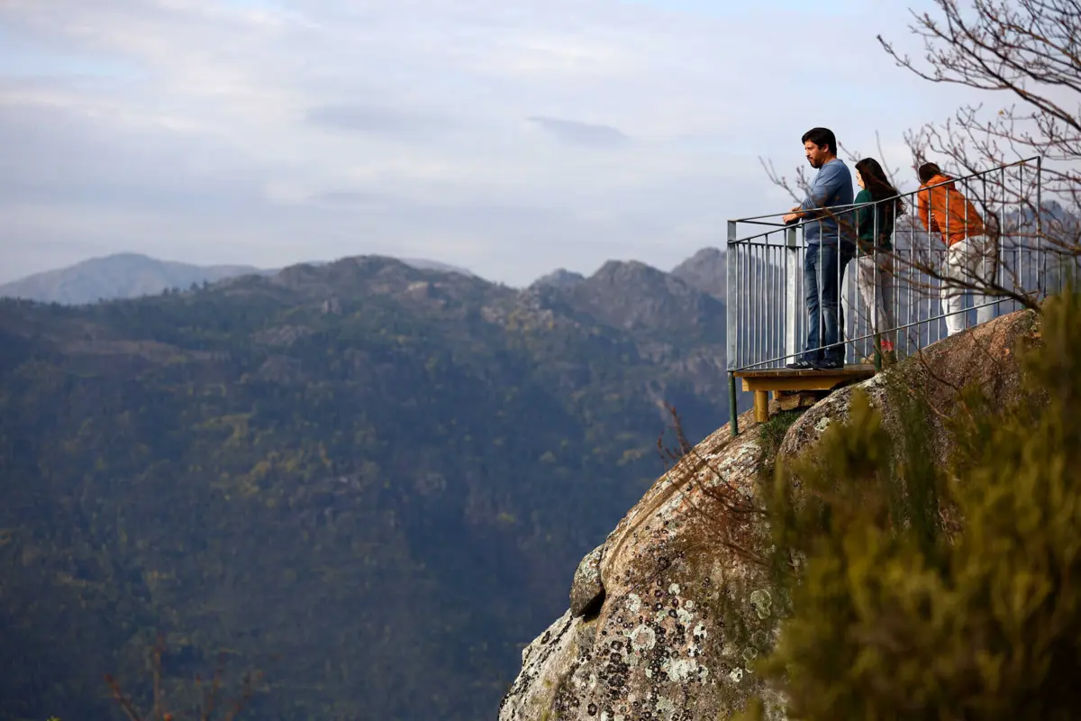 Miradouro da Pedra Bela no Parque da Peneda-Gerês