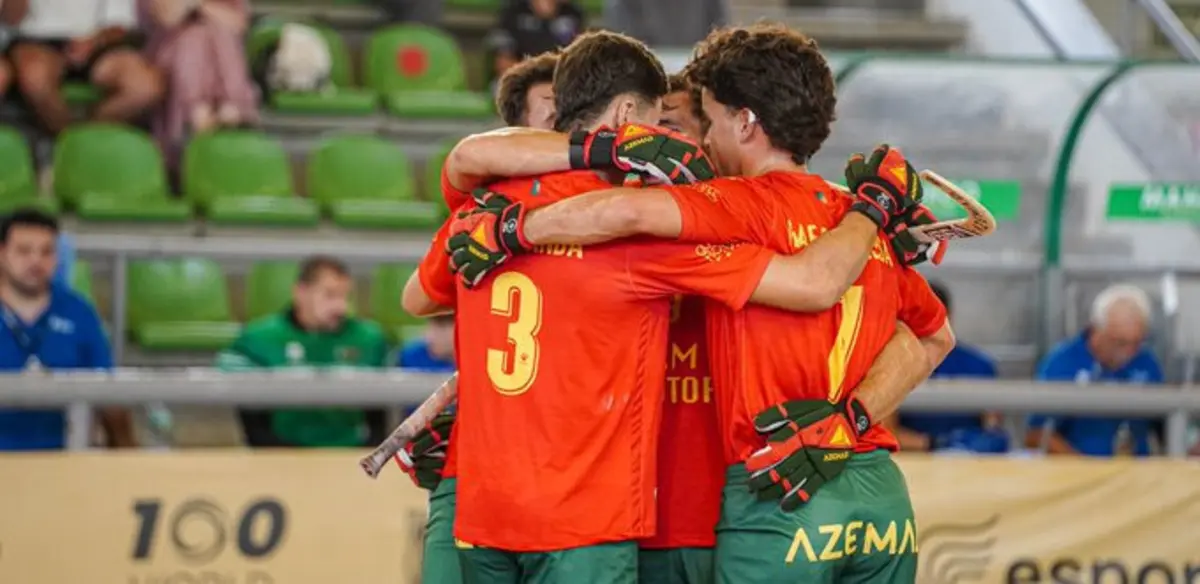 Seleção lusa em grande forma