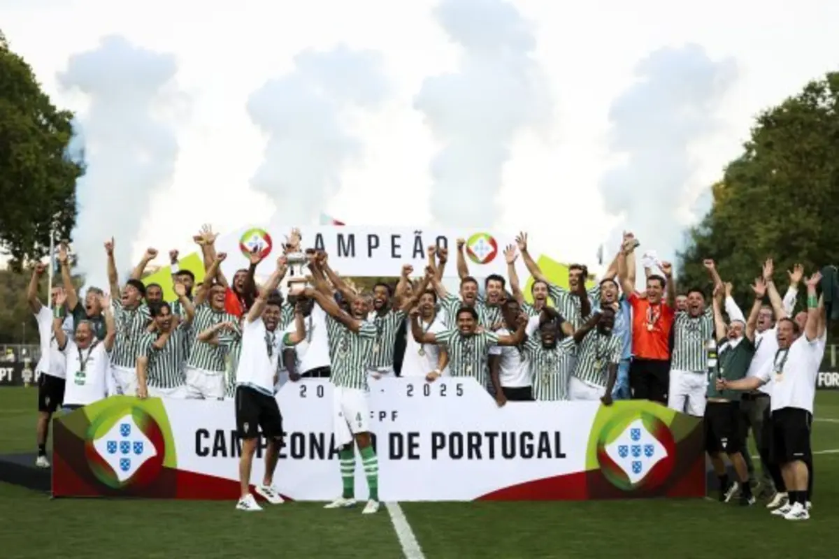 Lusitano de Évora sagrou-se campeão no Estádio Nacional