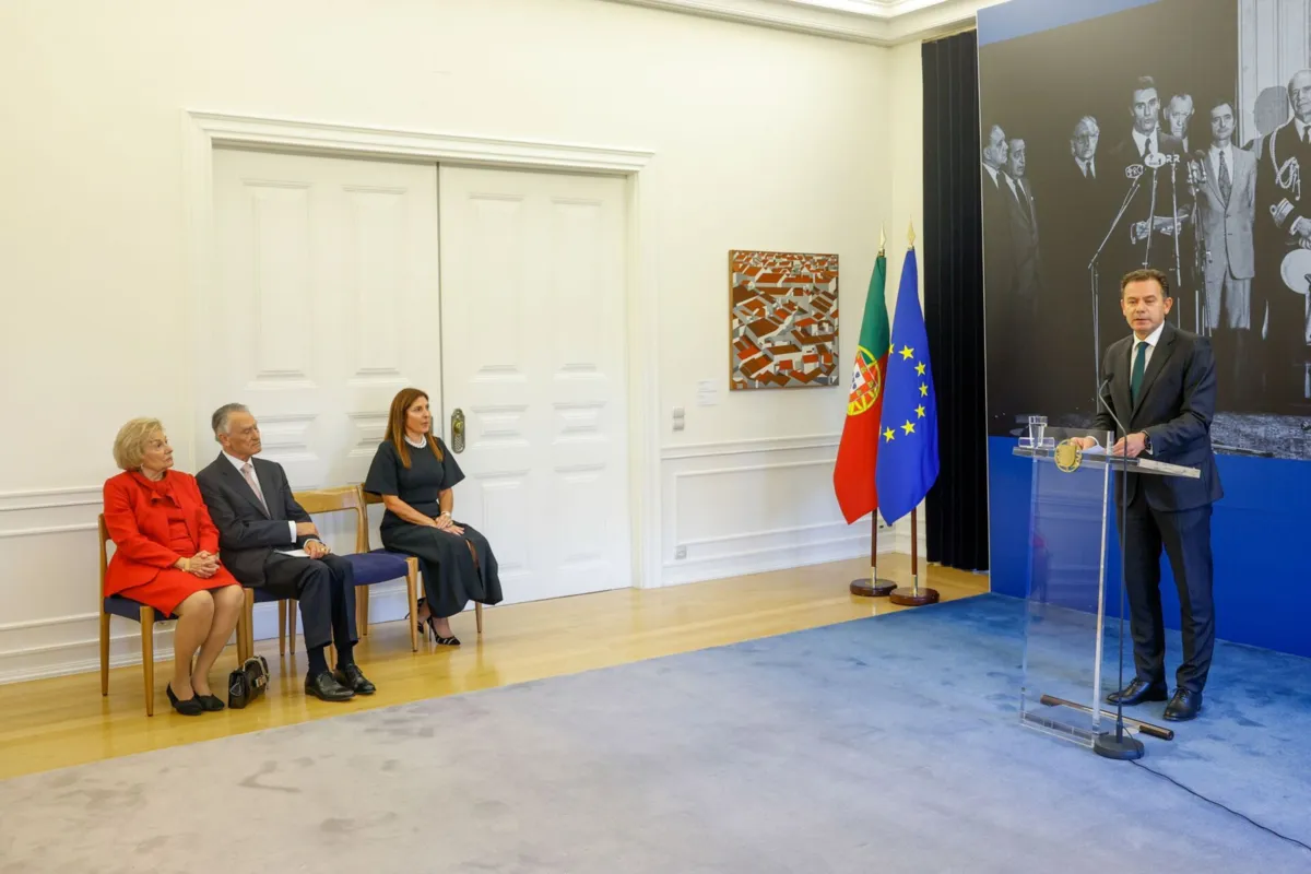 Luís Montenegro falava na homenagem a Aníbal Cavaco Silva