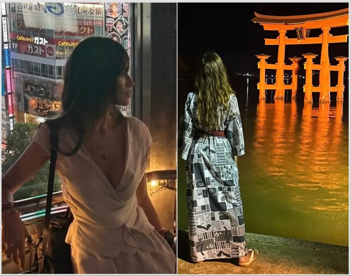 De Tóquio a Miyajima, Sara Carbonero vive o Japão entre tradição e elegância