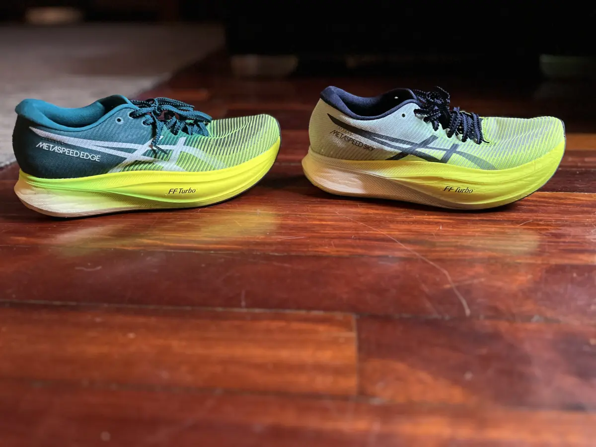 A Edge e a Sky, duas irmãs da ASICS para competição